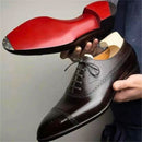 Kacob | Men's Oxford Brogue Leather Dress Shoes