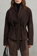 Kacob | Cropped Double-Breasted Wool Jacket