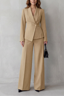 Kacob | Sculpted Waist Tailored Suit Set
