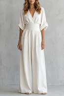 Kacob | Batwing Wide Leg Jumpsuit