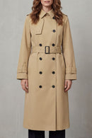 Kacob | Classic Double-Breasted Trench Coat
