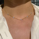 Kacob | Clover Charm Choker Necklace