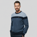 Kacob | Men's Crew Neck Tailored Jumper