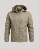 Kacob | Men's Hooded Windbreaker Jacket
