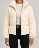 Kacob | Women's Corduroy Puffer Jacket
