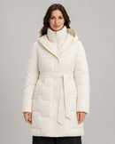 Kacob | Women's Longline Belted Puffer Parka