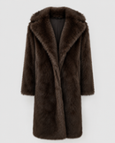Kacob | Women's Longline Faux Fur Coat