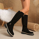 Kacob | Women's Lug Sole Knee High Boots