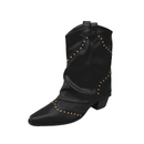 Kacob | Women's Slouch Western Ankle Boots