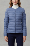 Kacob | Quilted Padded Zip Jacket