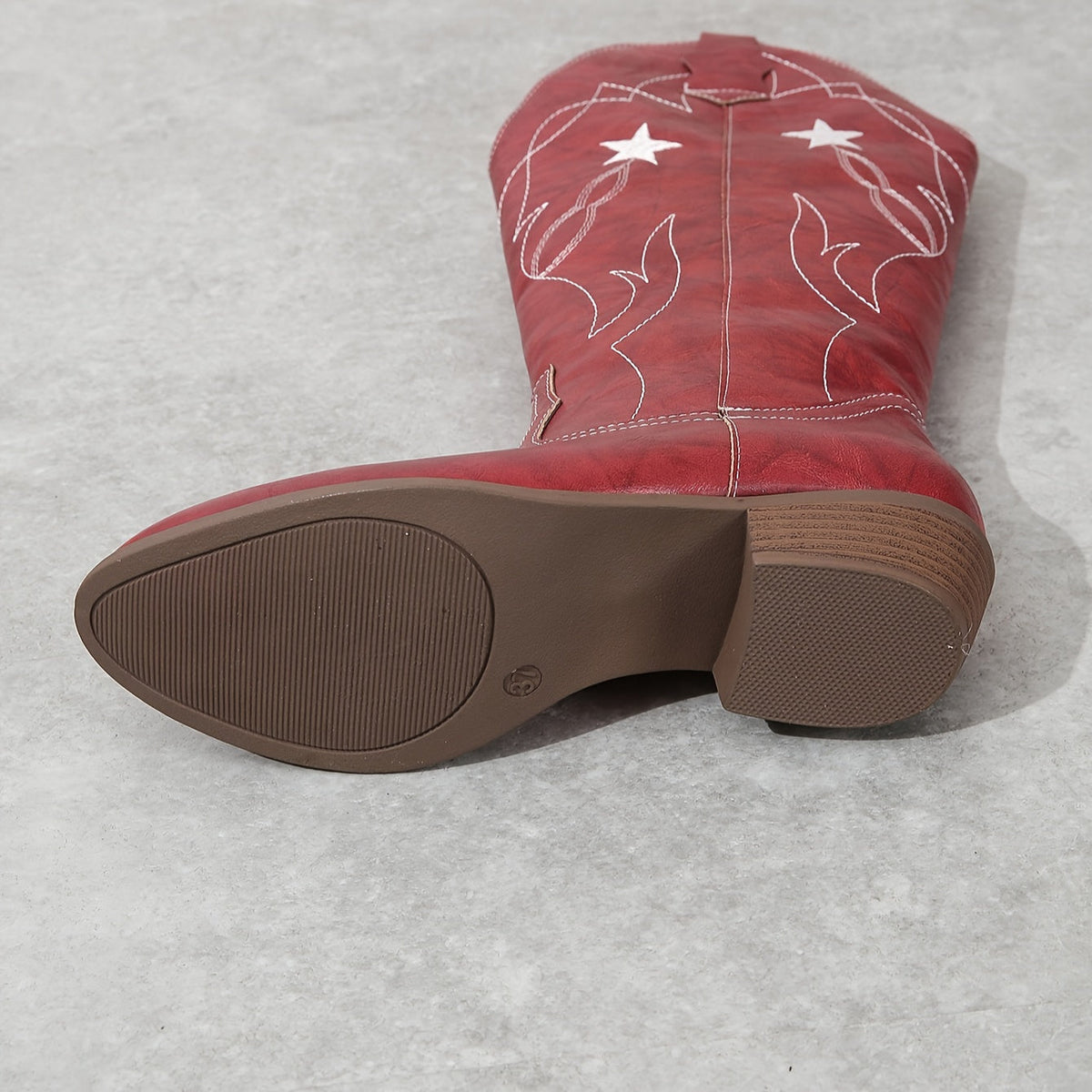 kacob womens star stitch western cowboy boots