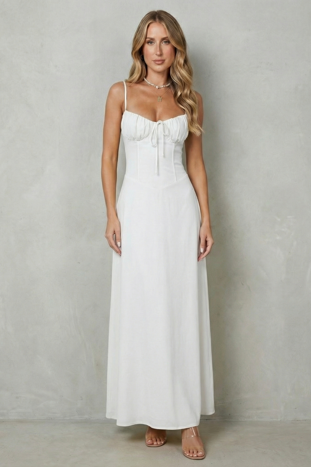 Kacob | Corset Maxi Dress