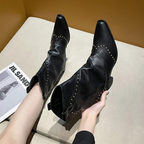kacob womens slouch western ankle boots