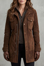 Kacob | Suede Utility Jacket