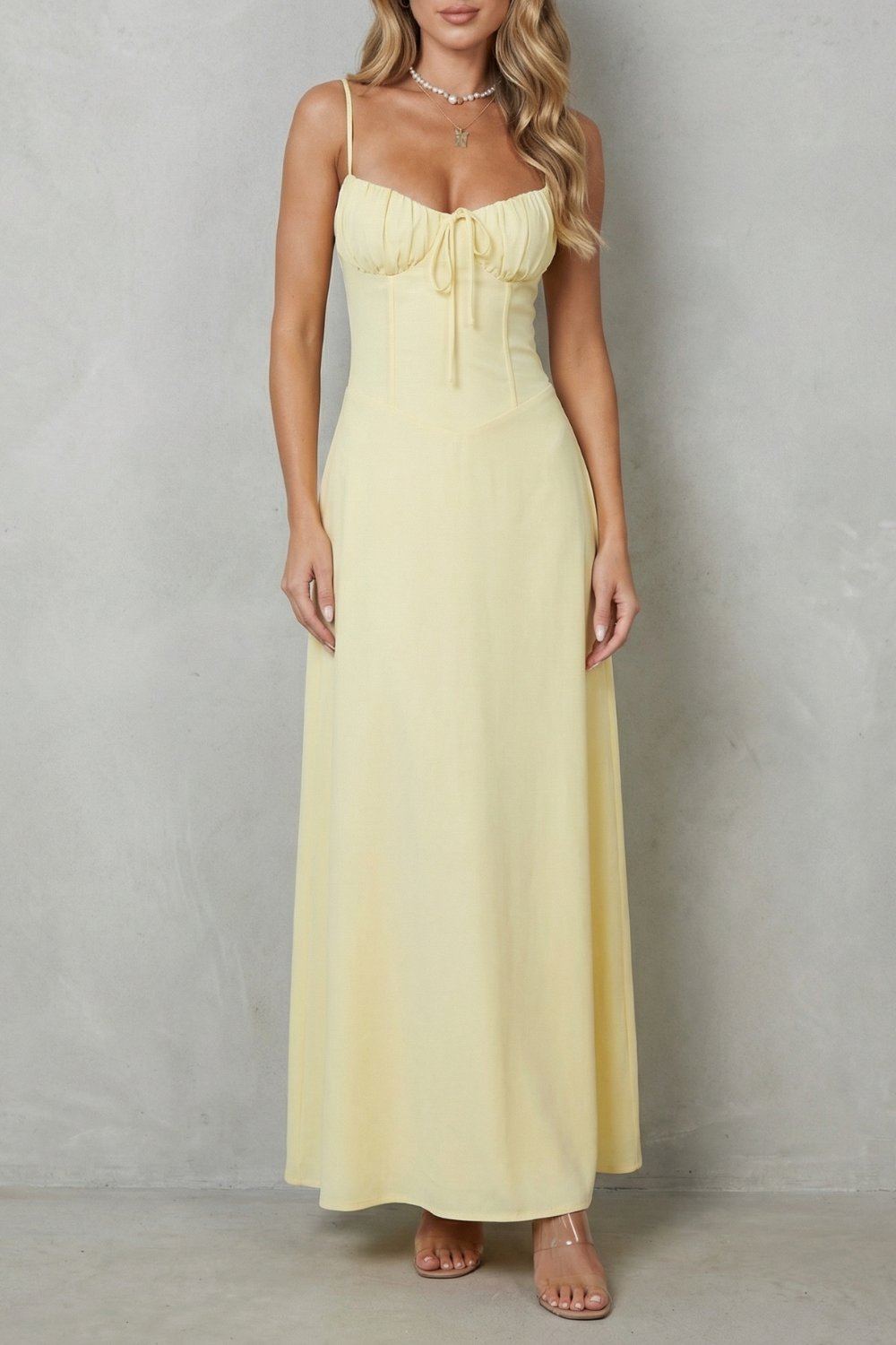 Kacob | Corset Maxi Dress