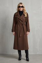 Kacob | Oversized Wool Trench Coat