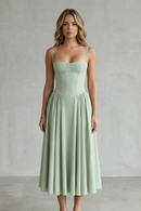 Kacob | Corset Midi Dress