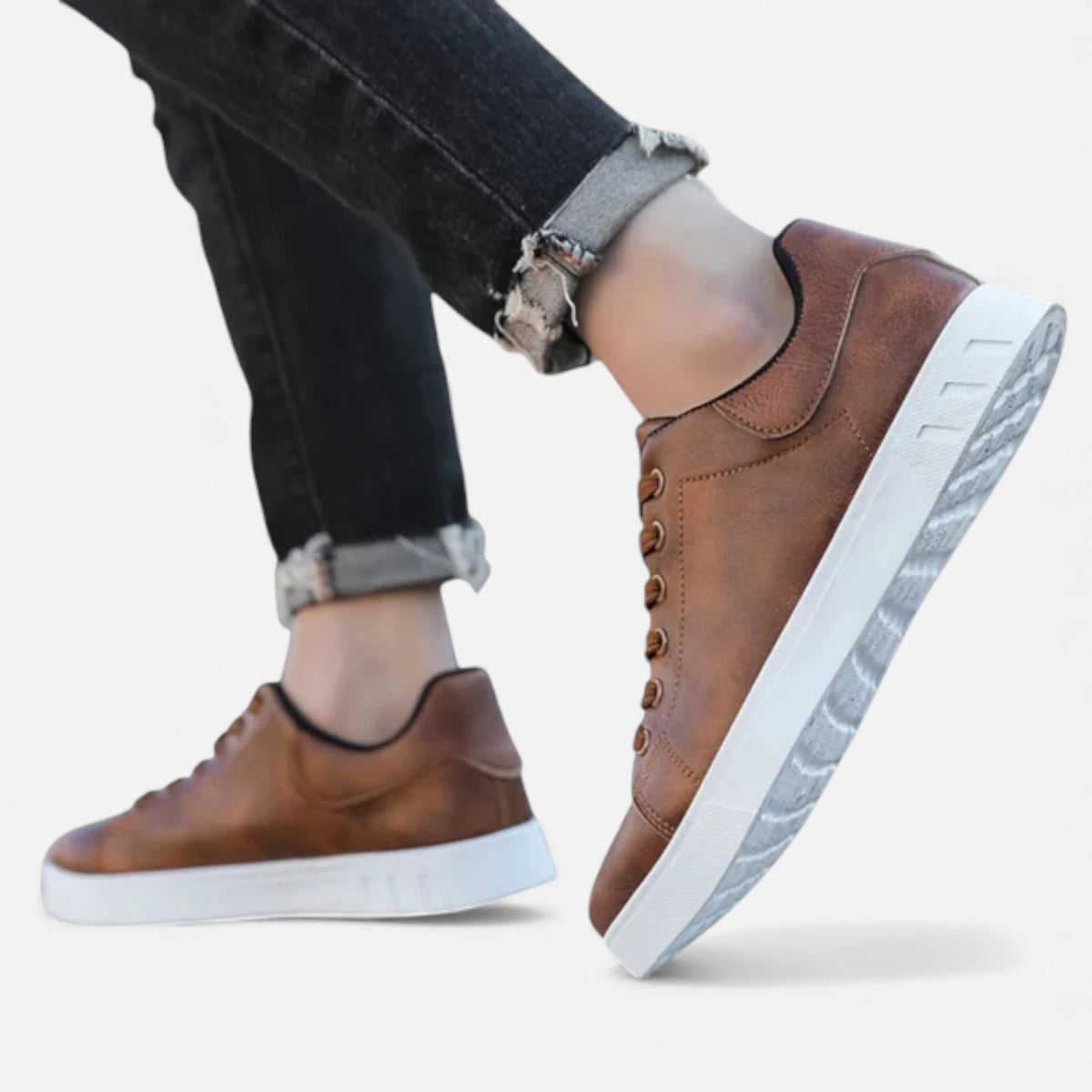 Kacob | Men's Casual Leather Sneakers