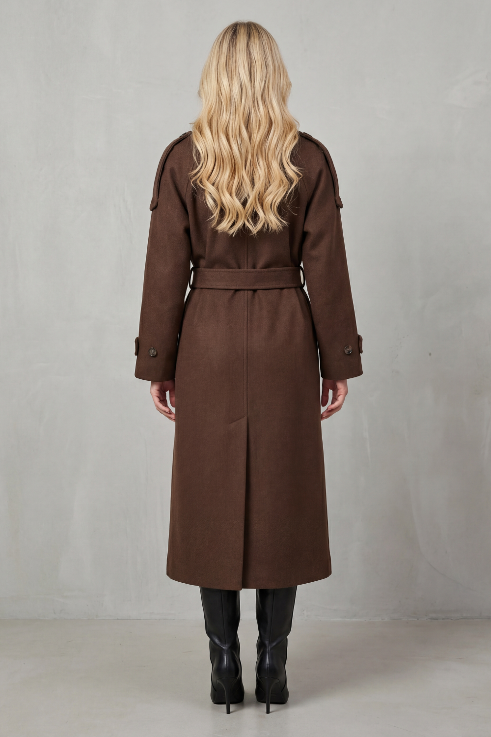 Kacob | Oversized Wool Trench Coat