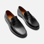 Kacob | Men's Leather Penny Loafers
