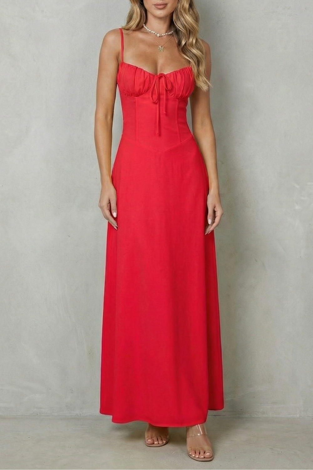 Kacob | Corset Maxi Dress