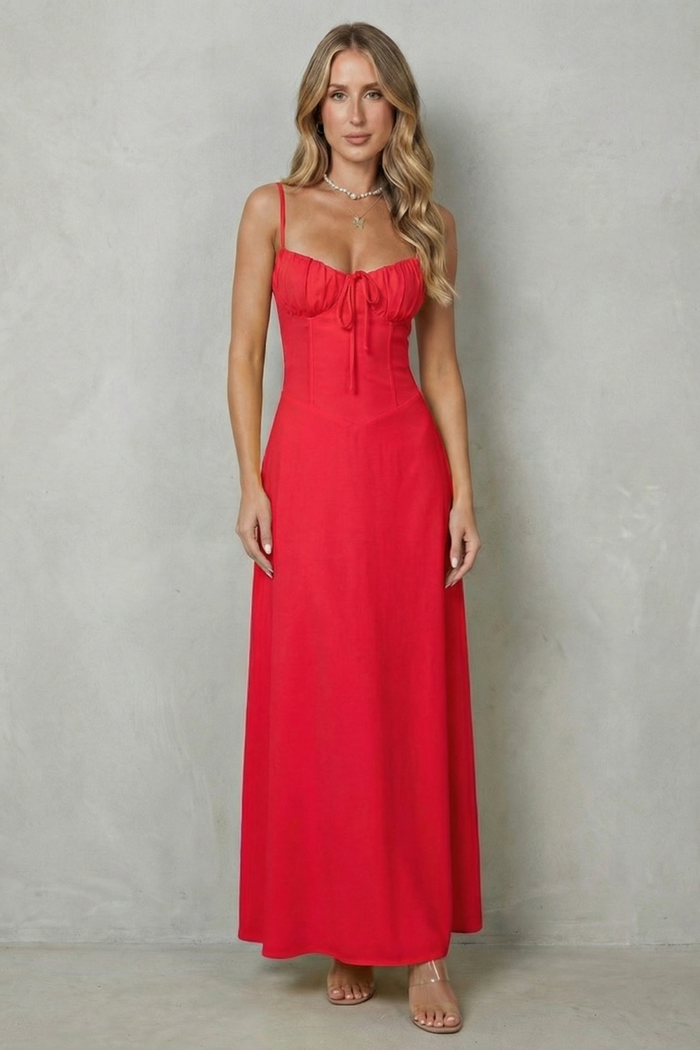 Kacob | Corset Maxi Dress