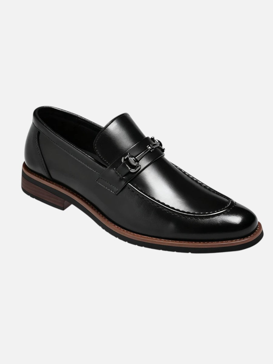 Kacob | Horsebit Leather Loafers