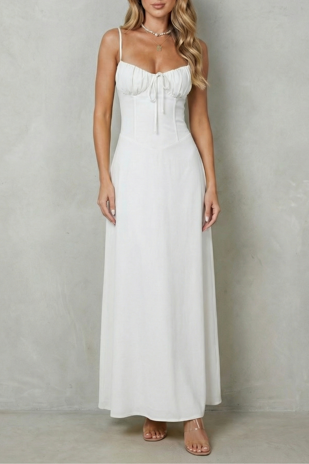 Kacob | Corset Maxi Dress
