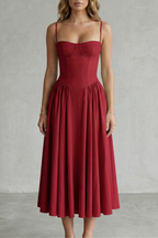 Kacob | Corset Midi Dress