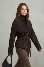 Kacob | Cropped Double-Breasted Wool Jacket