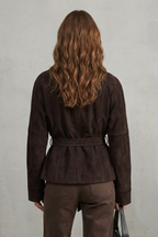 Kacob | Cropped Double-Breasted Wool Jacket