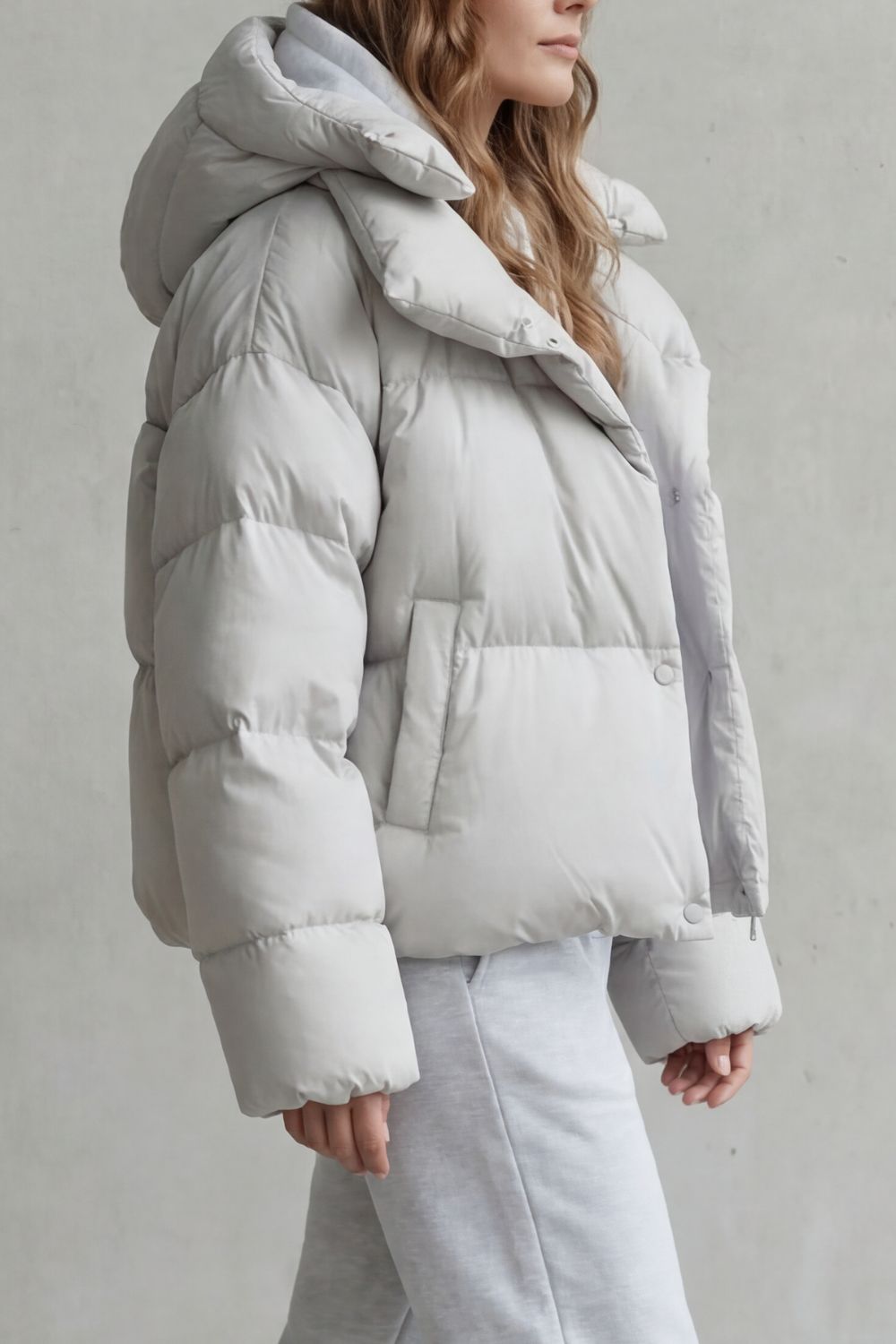 Kacob | Cropped Puffer Jacket