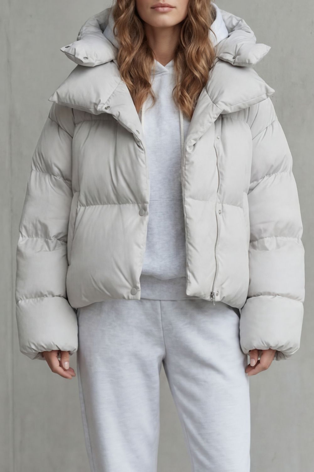 Kacob | Cropped Puffer Jacket