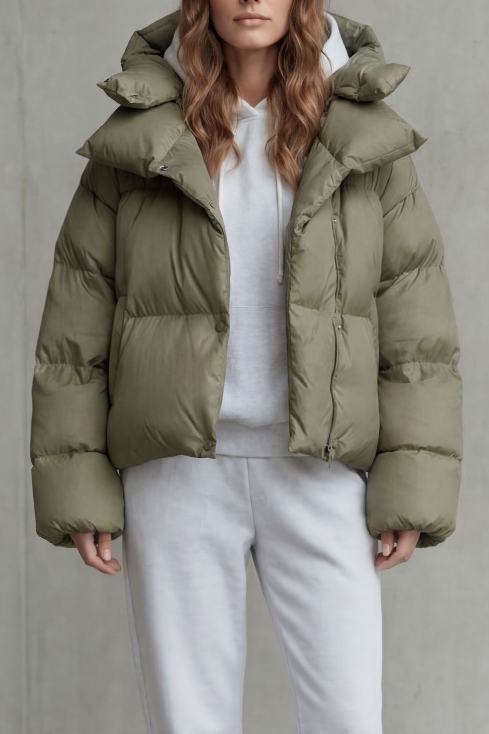 Kacob | Cropped Puffer Jacket
