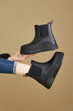 kacob womens sleek everyday rain boots