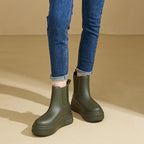 kacob womens sleek everyday rain boots