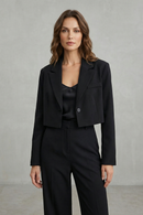 Kacob | Cropped Tailored Blazer