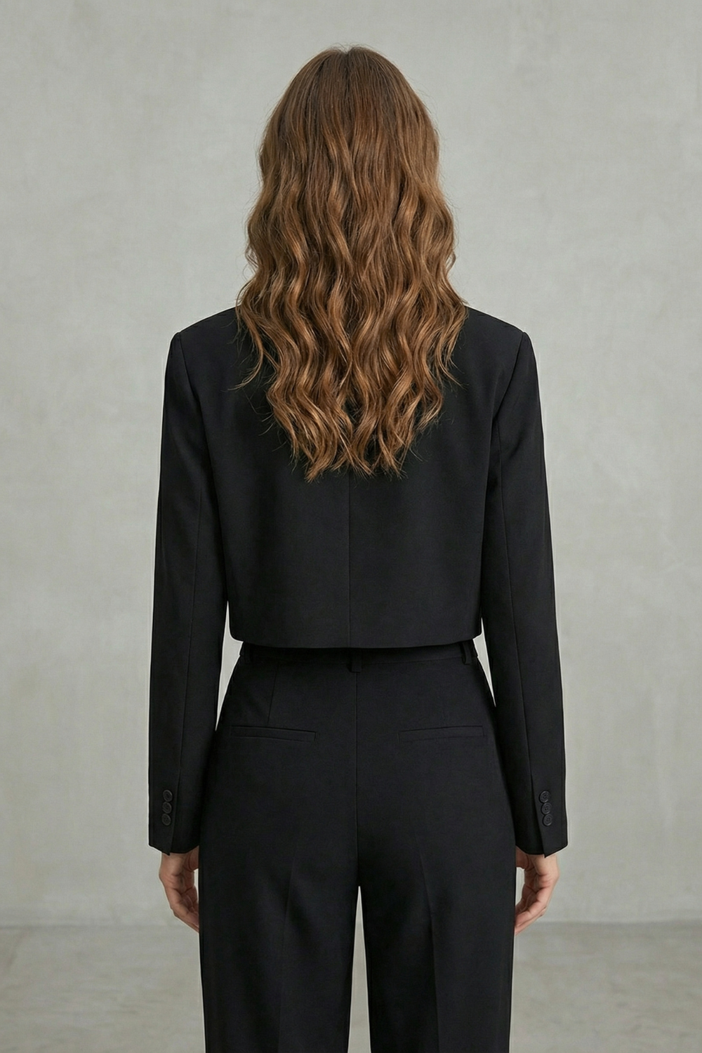 Kacob | Cropped Tailored Blazer
