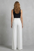Kacob | High Waist Wide Leg Trousers