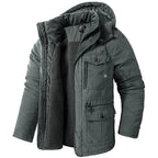 Kacob | Fleece-Lined Corduroy Hood Jacket