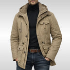 Kacob | Fleece-Lined Corduroy Hood Jacket