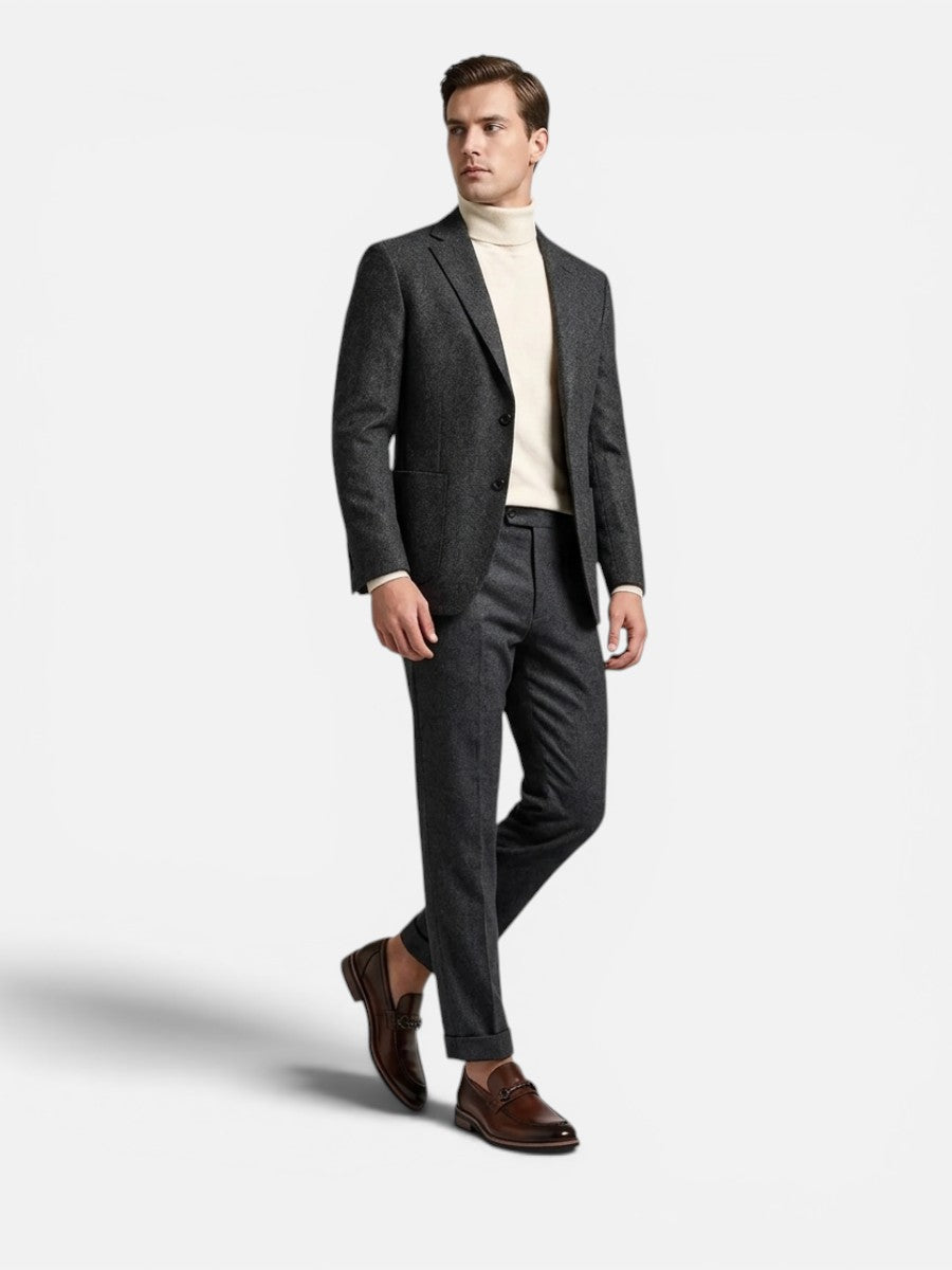 Kacob | Horsebit Leather Loafers