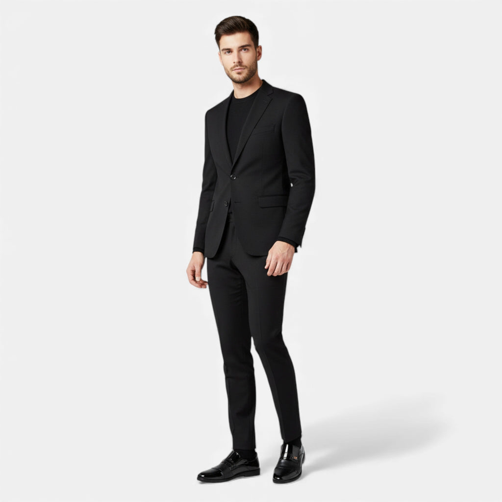 Kacob | Men's Slip On Loafers Black