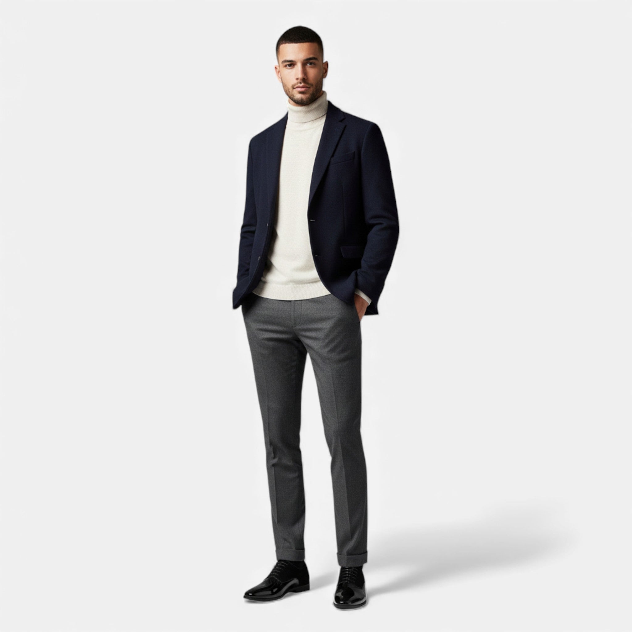 Kacob | Men's Oxford Dress Shoes Leather