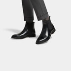 Kacob | Men's Chelsea Boots Gloss Leather