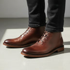 Kacob | Lace-Up Leather Chukka Boots