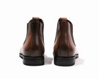 Kacob | Burnished Leather Chelsea Boots