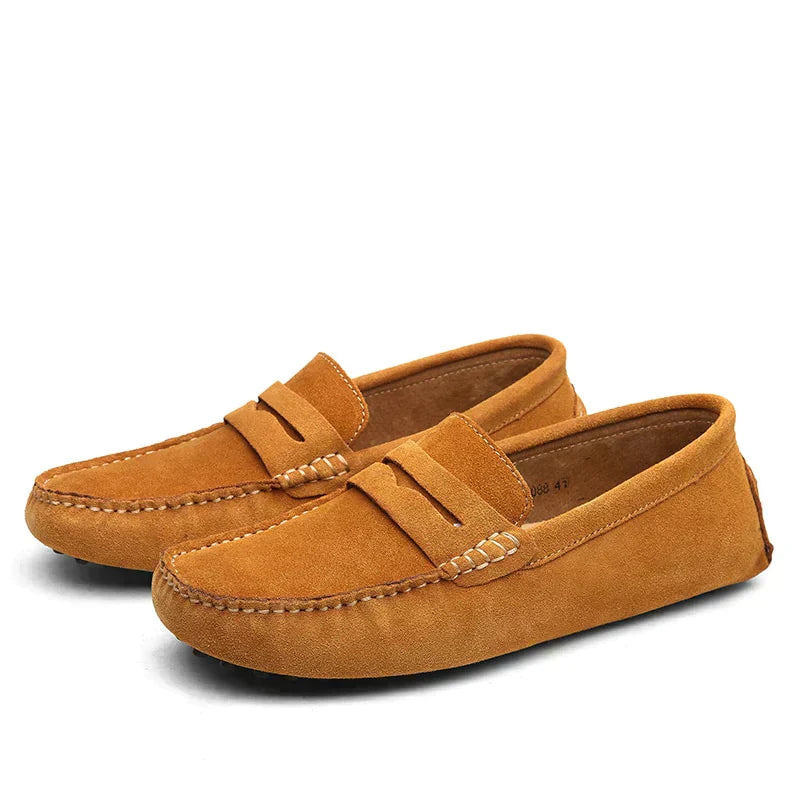 Kacob | Men's Moccasin Loafers – Slip On Penny Driving Shoes