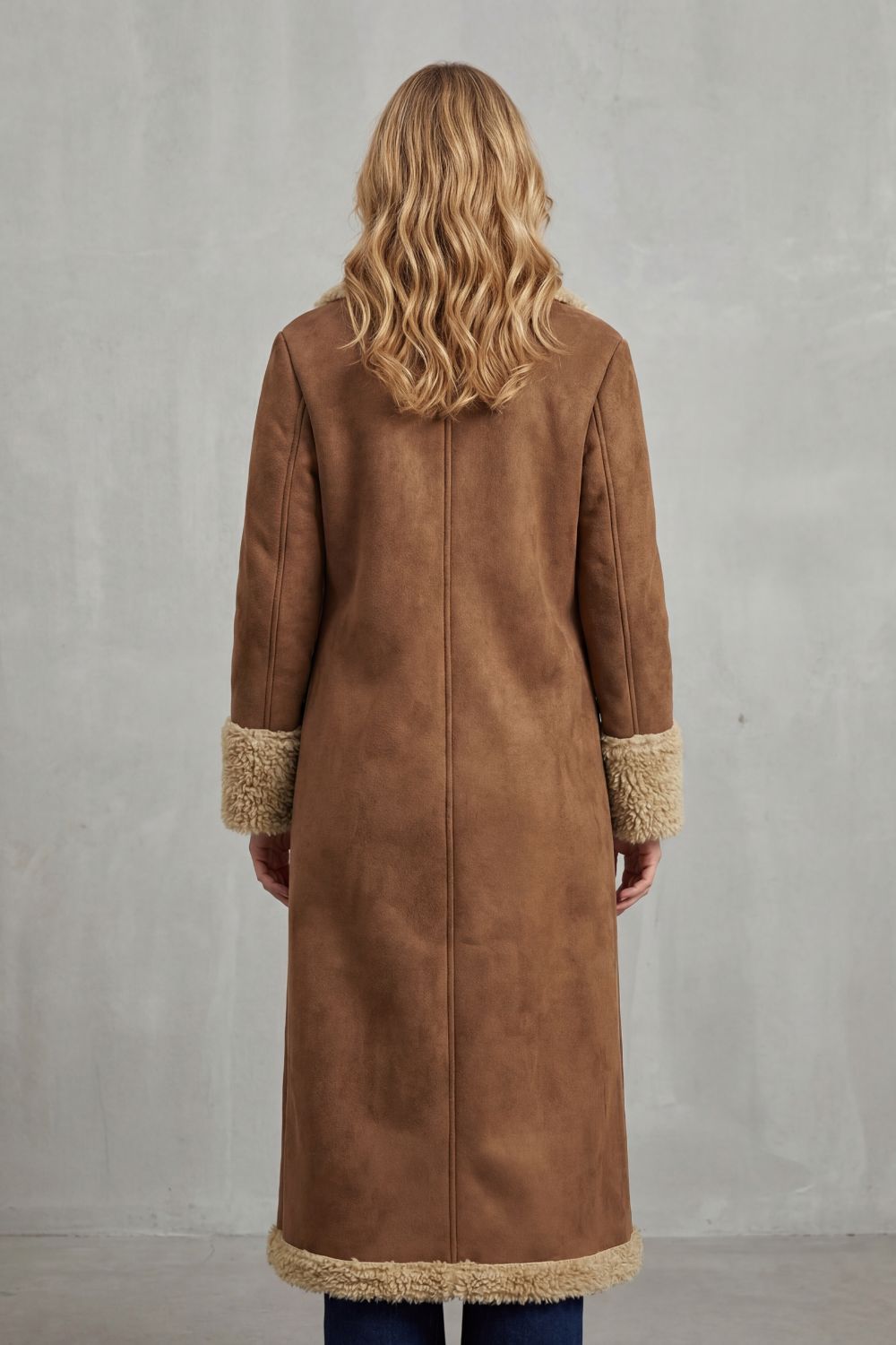 Kacob | Long Shearling-Lined Winter Coat