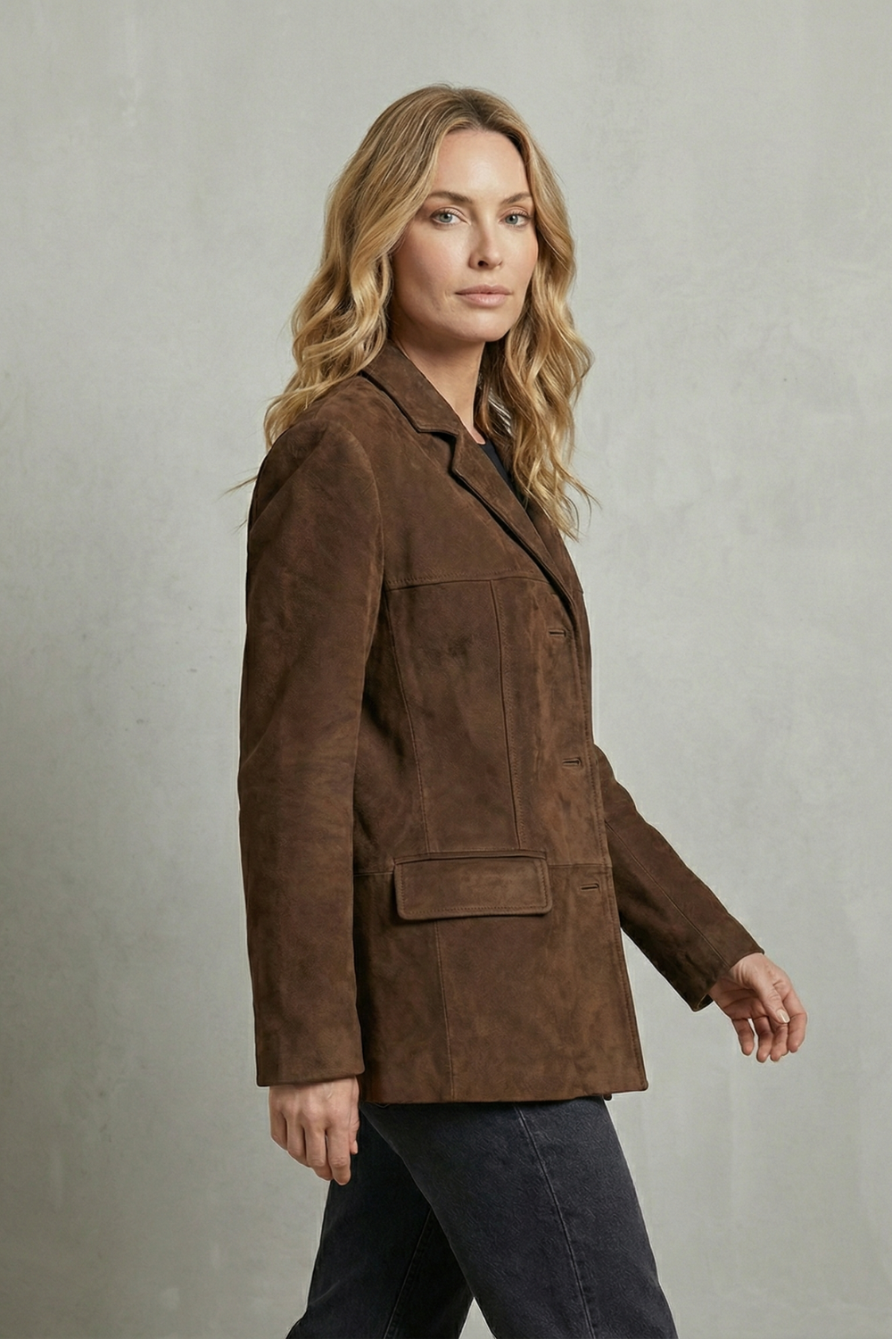Kacob | Suede Blazer